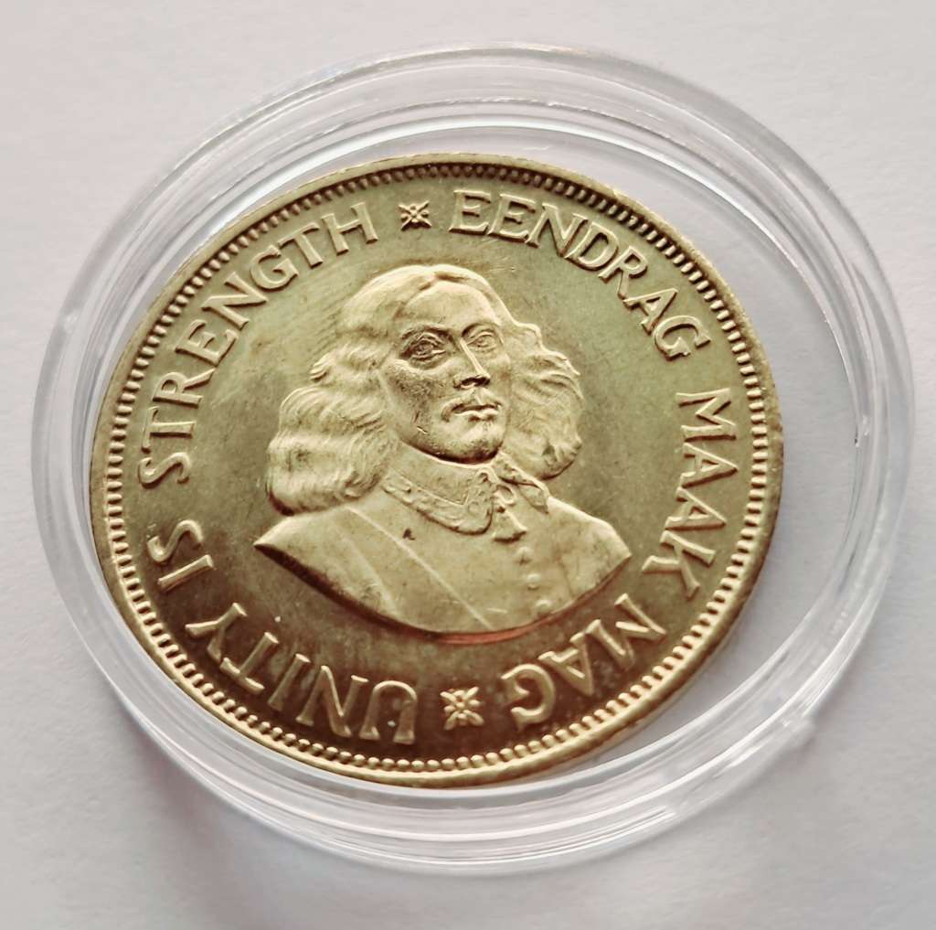 REPUBLIC OF SOUTH AFRICA - 1 cent 1961  Jan Van Riebeeck - BEAUTIFUL CONDITION (IN CAPSULE)