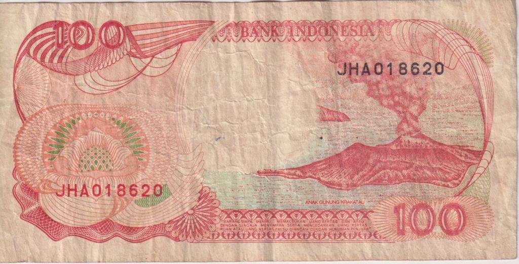 INDONESIA 100 RUPIAH 1992 P127a VF