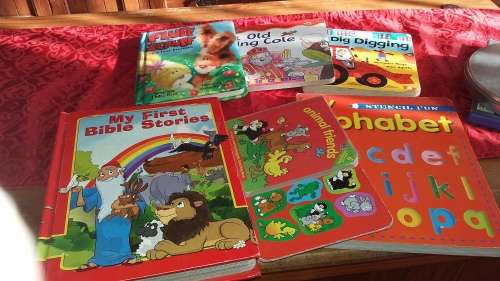 KIDDIES  BOOKS HARD COVERS AND PAGES. OFFER ON ALL OR ONE. GOOD CONDITION