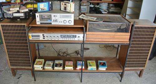INCREDIBLE VALUE OLDER BUT VALUABLE MUSICAL EQUIPMENT, RECORD PLAYER. TAPE, ORIG. TAPES AND A WITH O