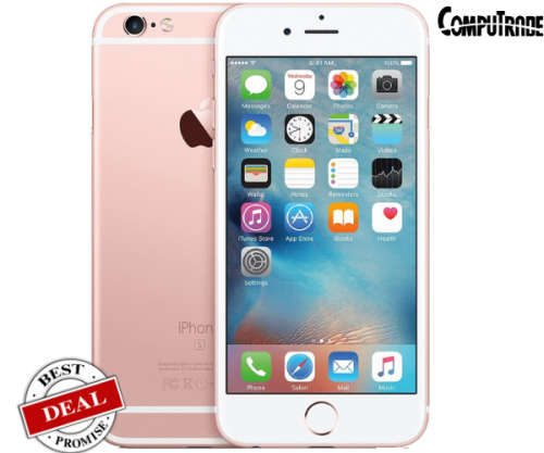 Apple iPhone 6S 16GB Rose Gold. Includes High Quality Screen Protector.