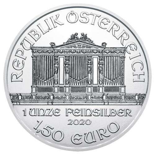 1 oz Austrian Silver Philharmonic Coins 2020