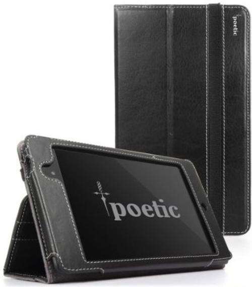 Poetic Slimbook Case for Google Nexus 7 2nd Gen 2013 Android Tablet Black