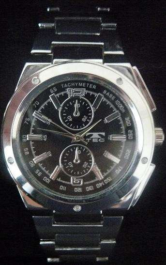 TEC MENS SILVER WATCH