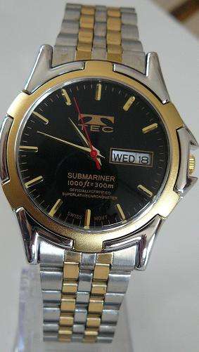 TEC MENS WATCH (black face)**