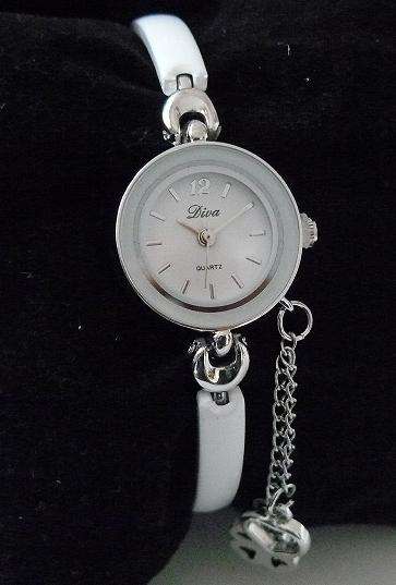 Something different!!! White Quartz Watch