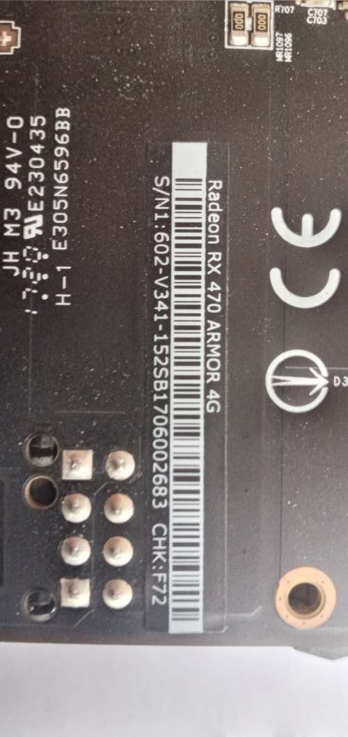 MSI Radeon RX470 Armor 4G