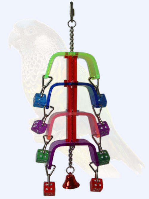 NEW acrylic parrots toy