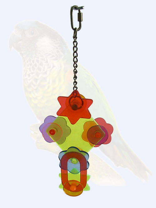 NEW acrylic parrots toy