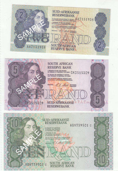 UNC CL STALS NOTE SET R2 TO R50