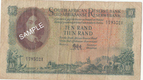 1961 MH DE KOCK R10 NOTE