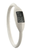 White  Negative ION Healthy sports watch