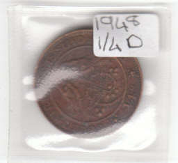 1948  1/4D COIN SEALED