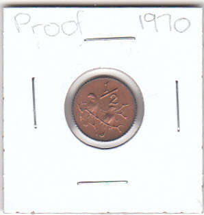 PROOF 1970 1/2C
