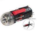 THE NEW AND IMPROVED 8 IN 1 SCREWDRIVER TORCH (LED LIGHT ON BOTH ENDS)