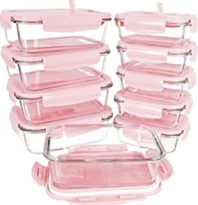 Rectangular Glass Food Container with Lid (CLEAR | 350ml)
