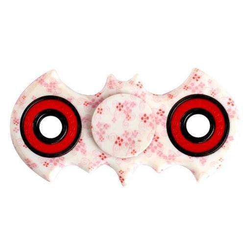 Batman Fidget Spinner (Orange Flames)