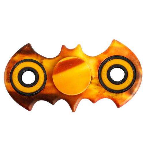 Batman Fidget Spinner (Orange Flames)