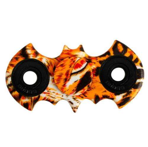 Batman Fidget Spinner (Orange Flames)