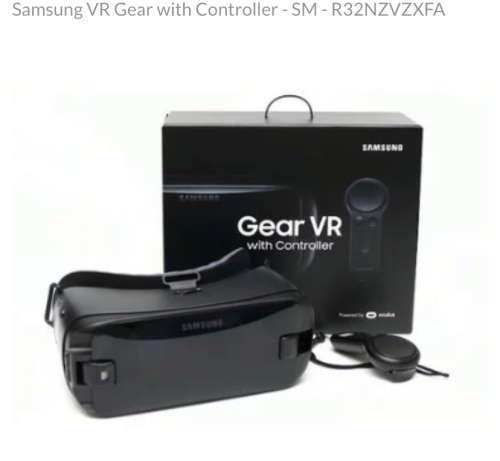 Samsung S8 Plus Black + Samsung Gear VR