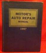 Motor's Auto Repair Manual 1957  (+- 21.5 x 28 x 5cm High)