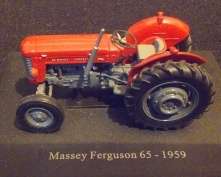 Hachette Collection Tractor - Massey Ferguson 65 - 1959 Scale 1:43