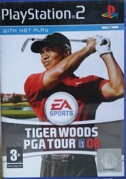 PlayStaton 2 - Tiger Woods - PGA Tour 08 (+-13.5x19x1cm High)