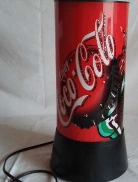 Coca Cola Rotating Lamp