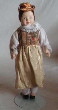 Porcelain Doll  - Made In Taiwan