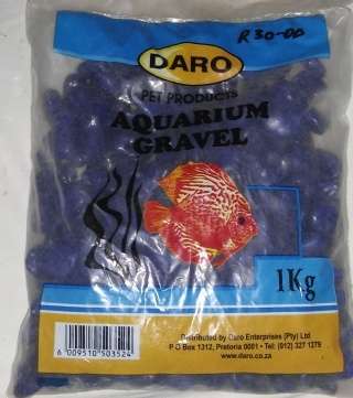 Daro - Aquarium Gravel - Blue 1Kg