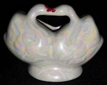 Small Porcelain Swan Toothpick Holder