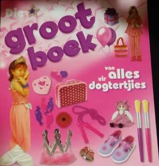 Children's Reading Book - Die Groot Boek Van Alles Vir Dogtertjies