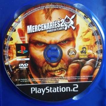 Play Station 2 - Mercenaries 2 - World In Flames