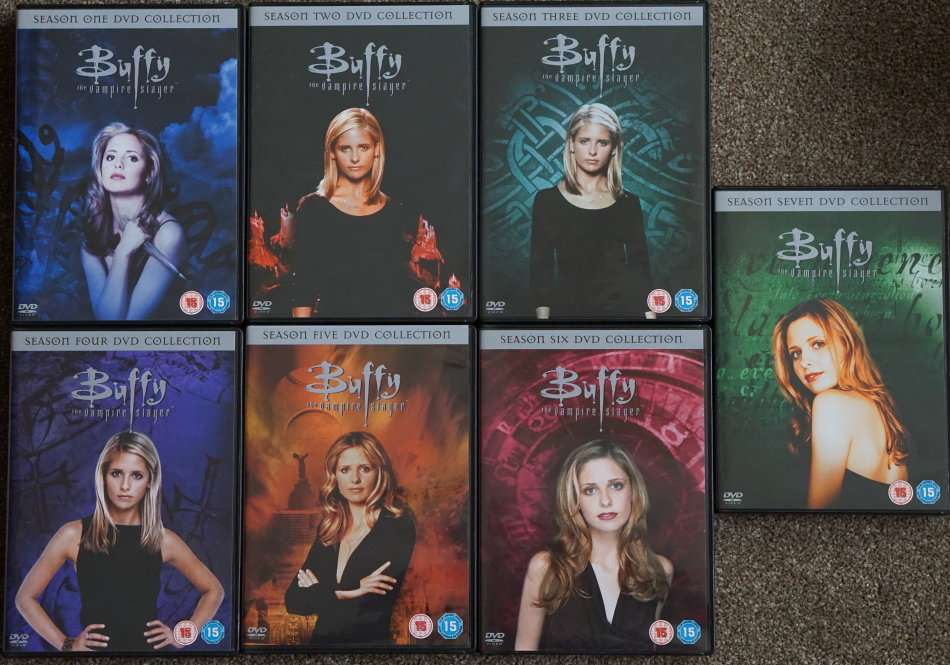 Buffy the Vampire Slayer The Complete DVD Collection (Used) - 144 Episodes - 108 Hours Entertainment