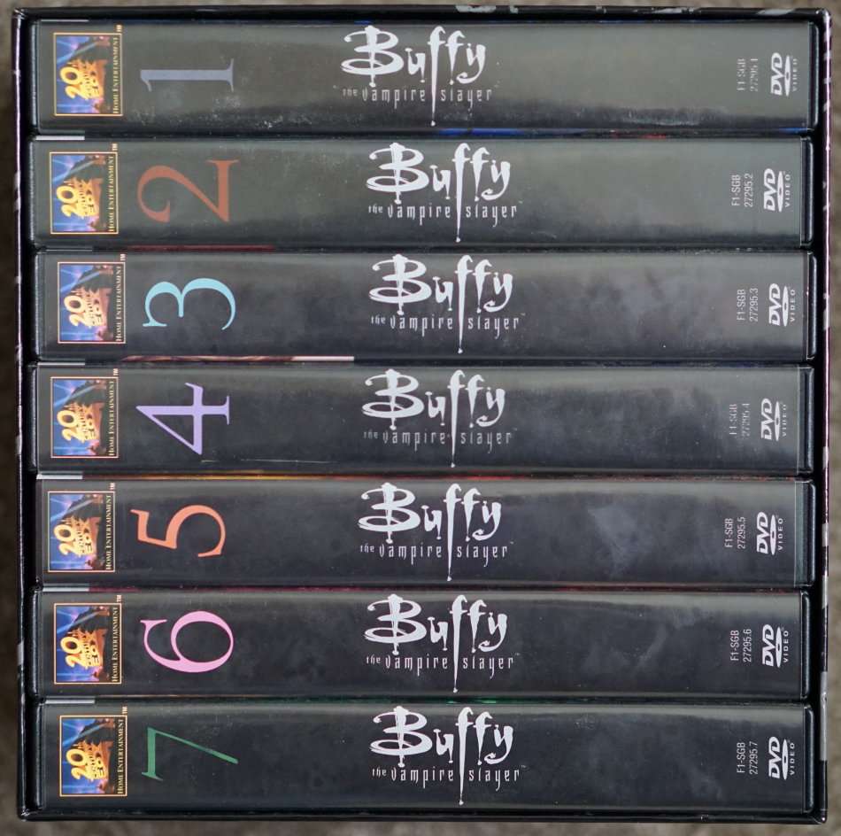 Buffy the Vampire Slayer The Complete DVD Collection (Used) - 144 Episodes - 108 Hours Entertainment
