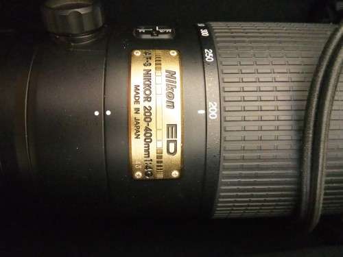 Nikon  200-400 mm VR f4 Nikkor AF-S ED IF  200-400mm f/4G *AVAILABLE NOW*