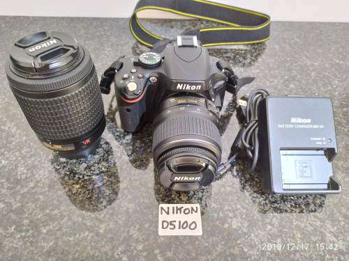 Nikon D5100 DSLR Camera Twin Lens Kit *AVAILABLE NOW*