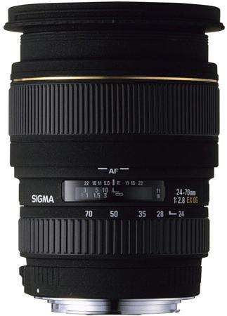 Sigma 24-70mm F2.8 EX DG Macro Lens (Canon Mount)