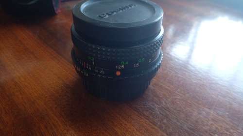 Cosina MC Cosinon-W 28mm lens w/ Case