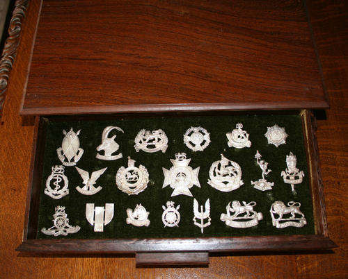 Set of Solid Sterling Silver Rhodesian Badges