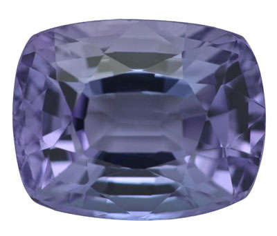 - CERTIFIED!! - 0.77 Ct. Stunning! TANZANITE Bluish Violet Cushion VVS(Value: R4620) - R1 Start!!! -