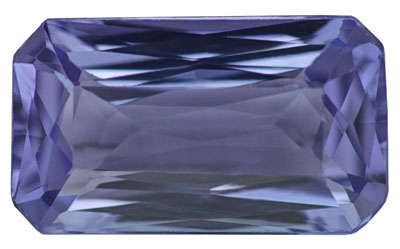 -G.I.S.A CERTIFIED- 0.54 Ct. TANZANITE Bluish Violet Scissor Cut (VVS) (Value: R2945) -R1 Start!!