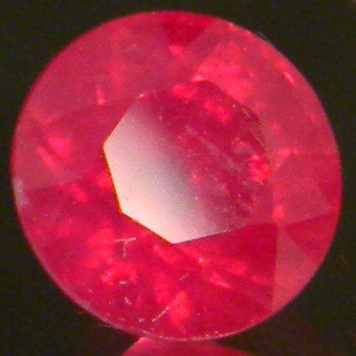 1.89 Ct. BEAUTIFUL! Round Blood Red RUBY From Madagascar