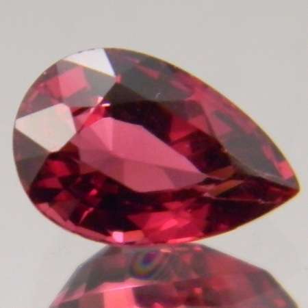 1.34 ct . Natural purplish Pink RHODOLITE GARNET Pear Cut From Madagascar - R1 START!!!