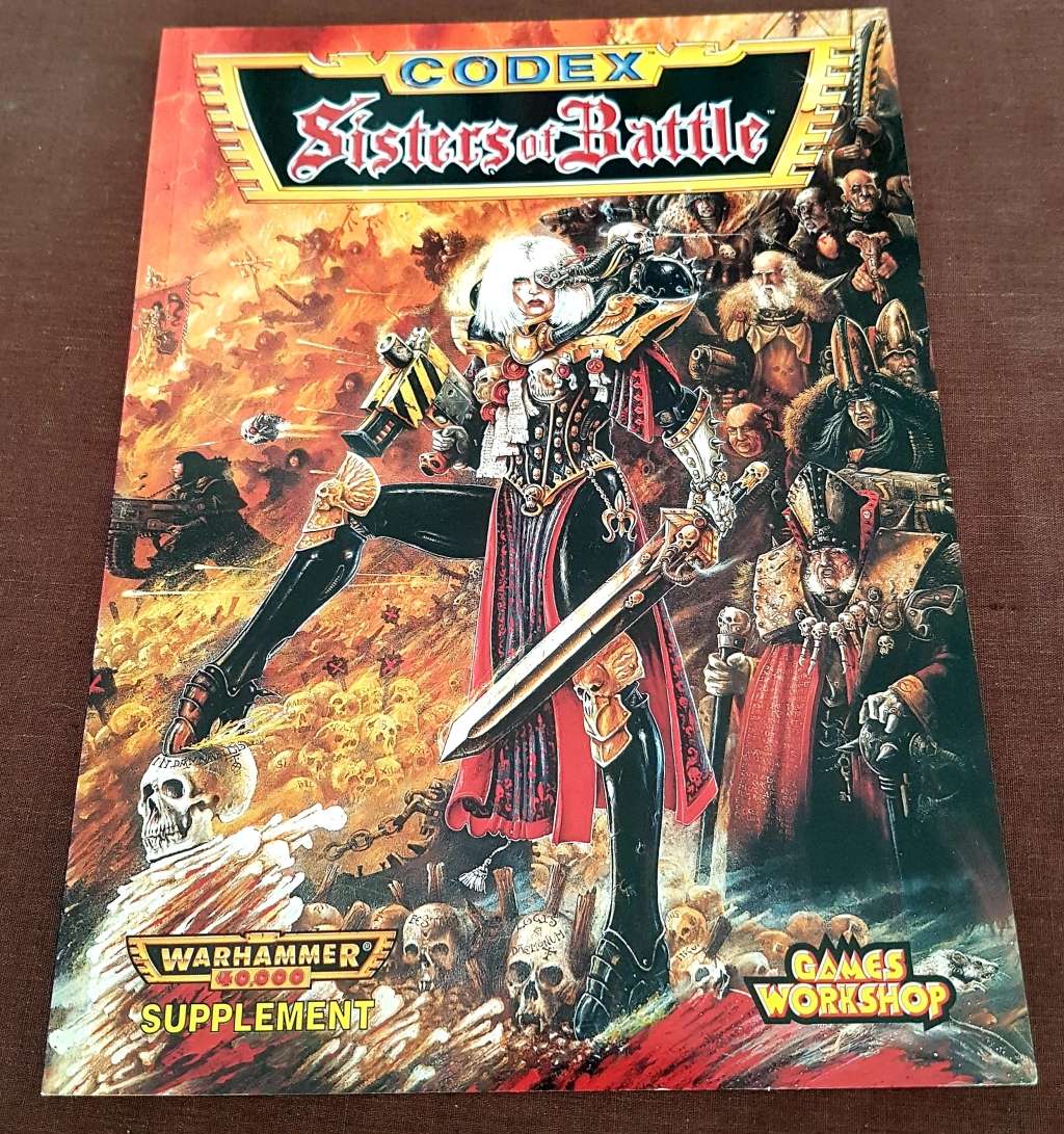 Warhammer 40k RARE Sisters Of Battle CODEX