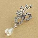 UNIQUE EAR CUFF CHAIN ALLOY, RHINESTONE WITH CRYSTALS EAR RING