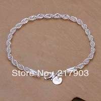 925 STERLING SILVER PL CHAIN BRACELET