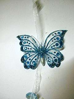 Princess Butterflies on ribbon  Windows, curtains and walls decor