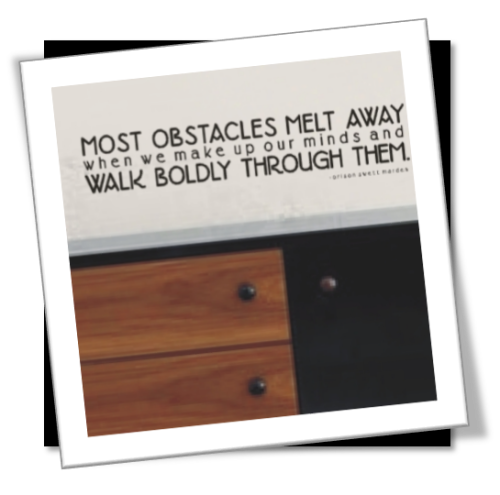 Vinyl Decals Wall Art Stickers - Obstacles