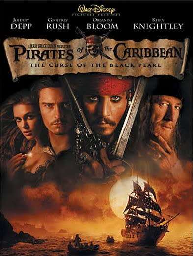 DVD: Pirates of the Caribbean 1 - The Curse of the Black Pearl
